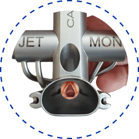Jet laryngoscope