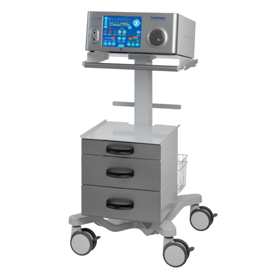 TwinStream jet ventilator